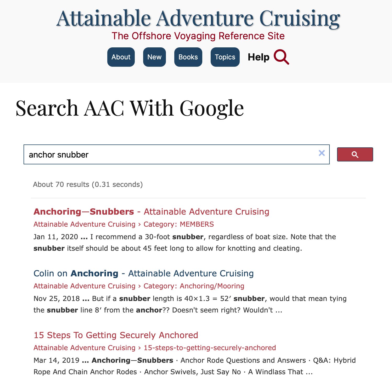 AAC Reverting To Google Search